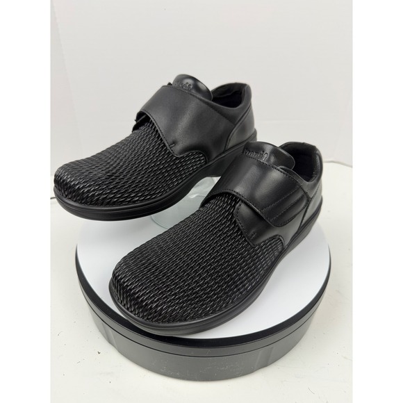 Propet Shoes - Propet Womens Olivia Black Hook and Loop Adjustable Orthopedic Shoes 9 M (B)